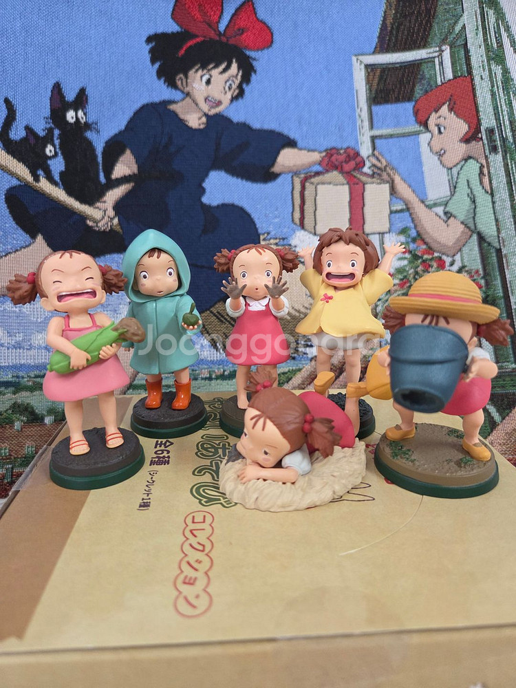 지브리 이웃집 토토로 메이 랜덤 피규어(6종/일괄판매)--1