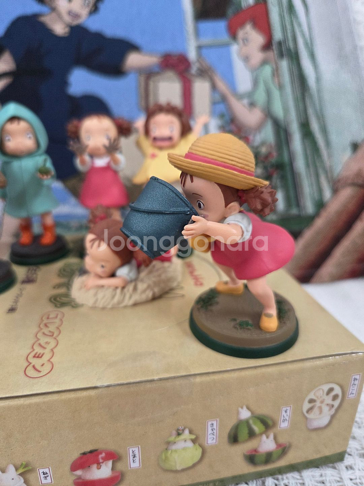 지브리 이웃집 토토로 메이 랜덤 피규어(6종/일괄판매)--2