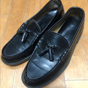 하루타 HARUTA 블랙 태슬 로퍼 260