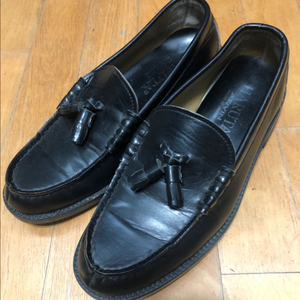 하루타 HARUTA 블랙 태슬 로퍼 260