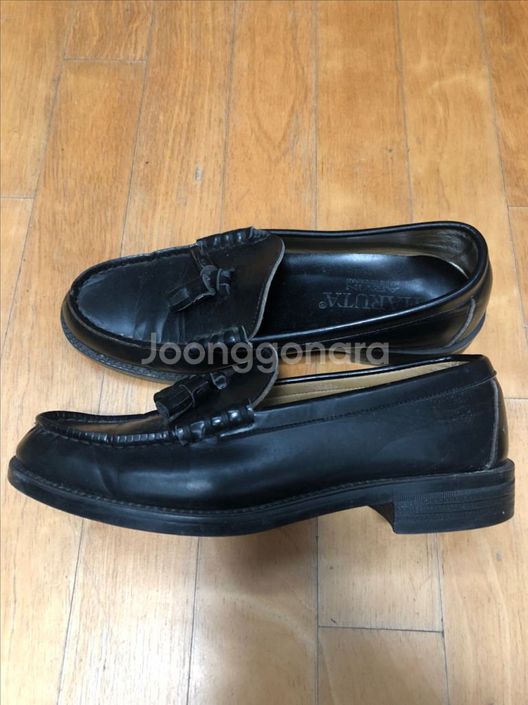 하루타 HARUTA 블랙 태슬 로퍼 260--4