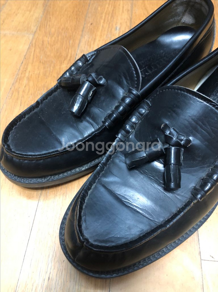 하루타 HARUTA 블랙 태슬 로퍼 260--2