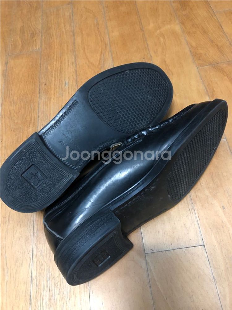 하루타 HARUTA 블랙 태슬 로퍼 260--6