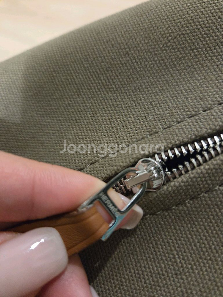 에르메스 브리드어브랙 gm 파우치--5