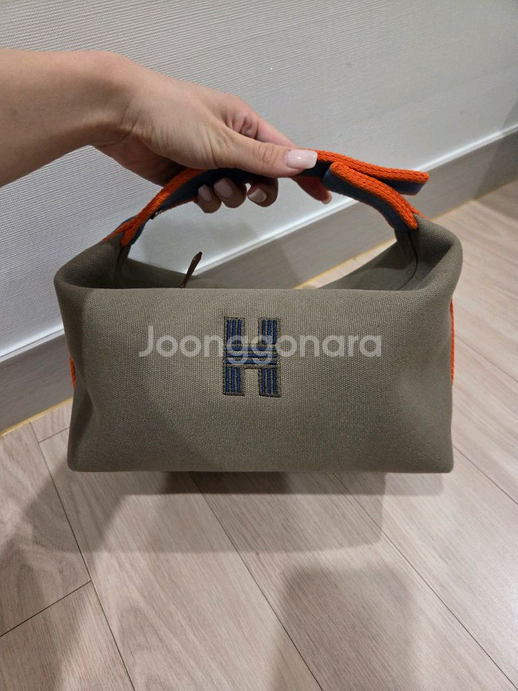 에르메스 브리드어브랙 gm 파우치--8