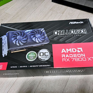 애즈락 RX7800 XT 챌린저