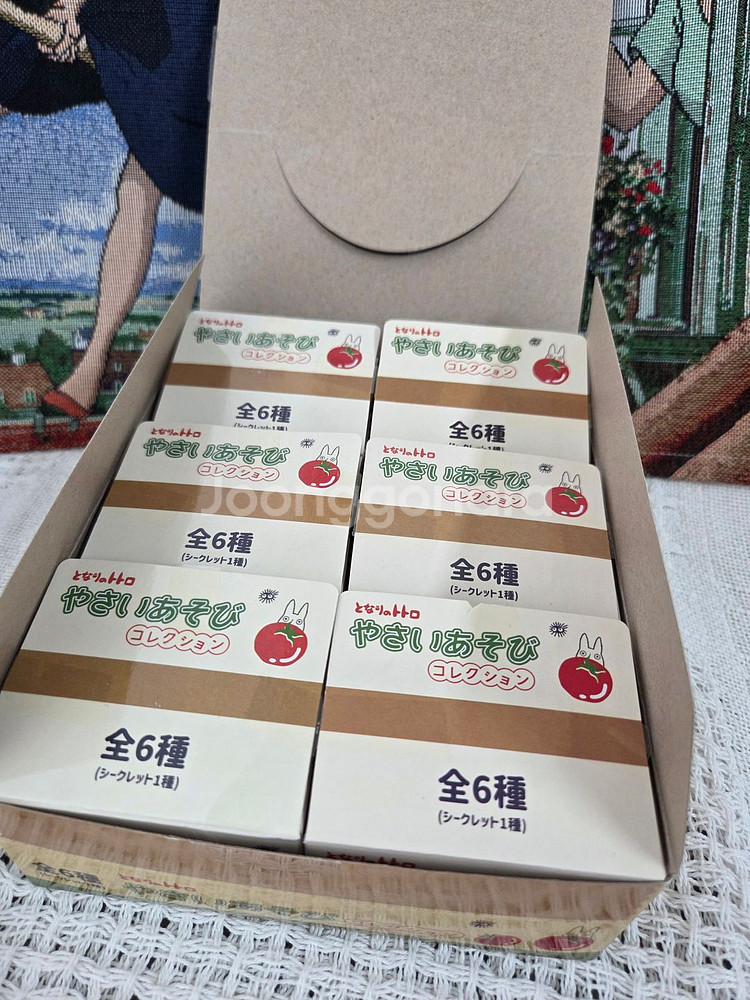 지브리 야채 토토로 랜덤 피규어(풀박스/일괄판매)--2