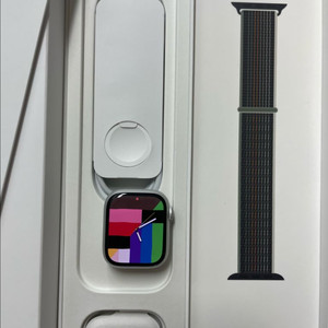애플워치8 41mm 실버 SSS급