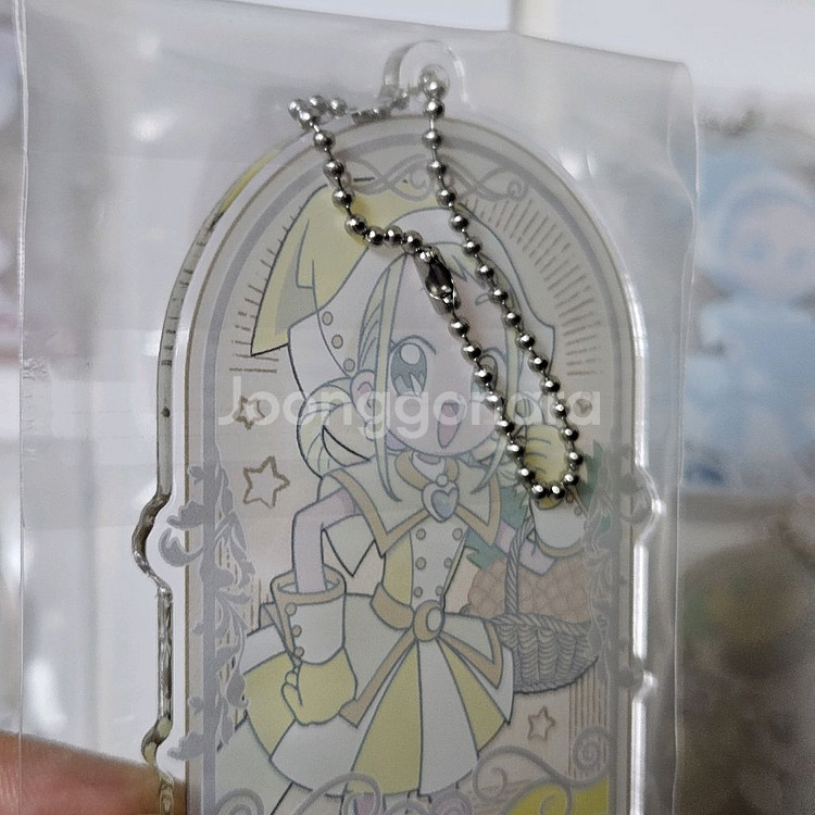 [미개봉]꼬마마법사레미 과일바구니 아크릴 키체인 키링--6