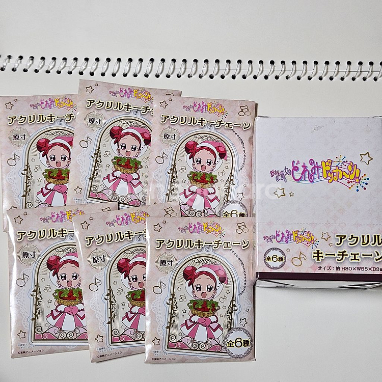 [미개봉]꼬마마법사레미 과일바구니 아크릴 키체인 키링--1