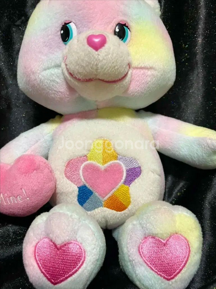 빈티지 케어베어 인형 트루하트베어--2