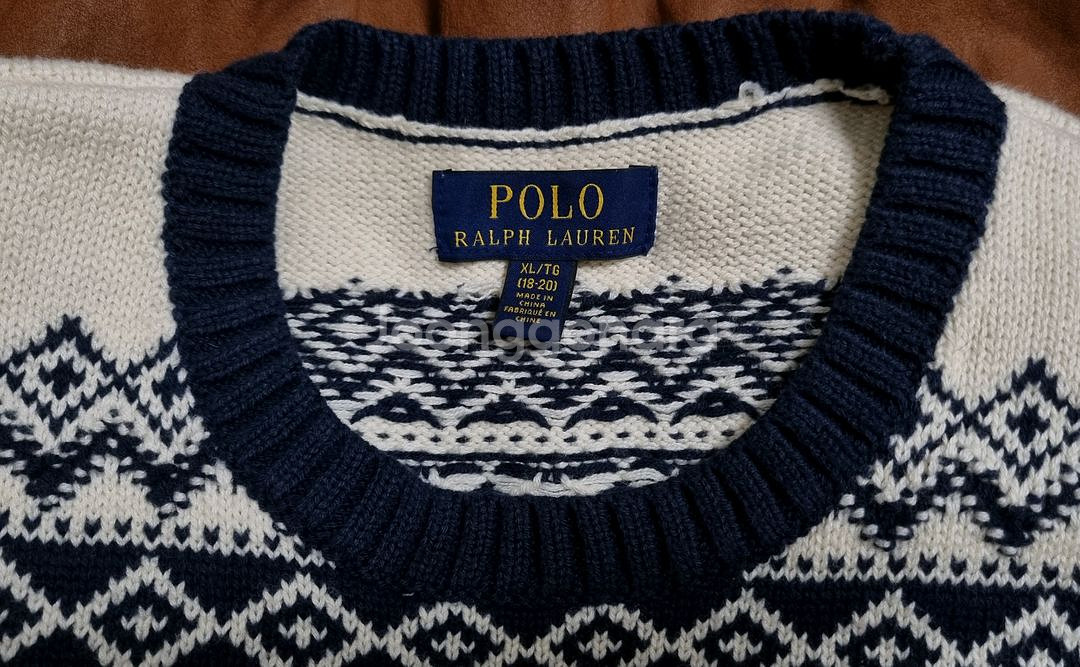 [POLO] 폴로 랄프로렌 노르딕 스웨터 (새상품)--2