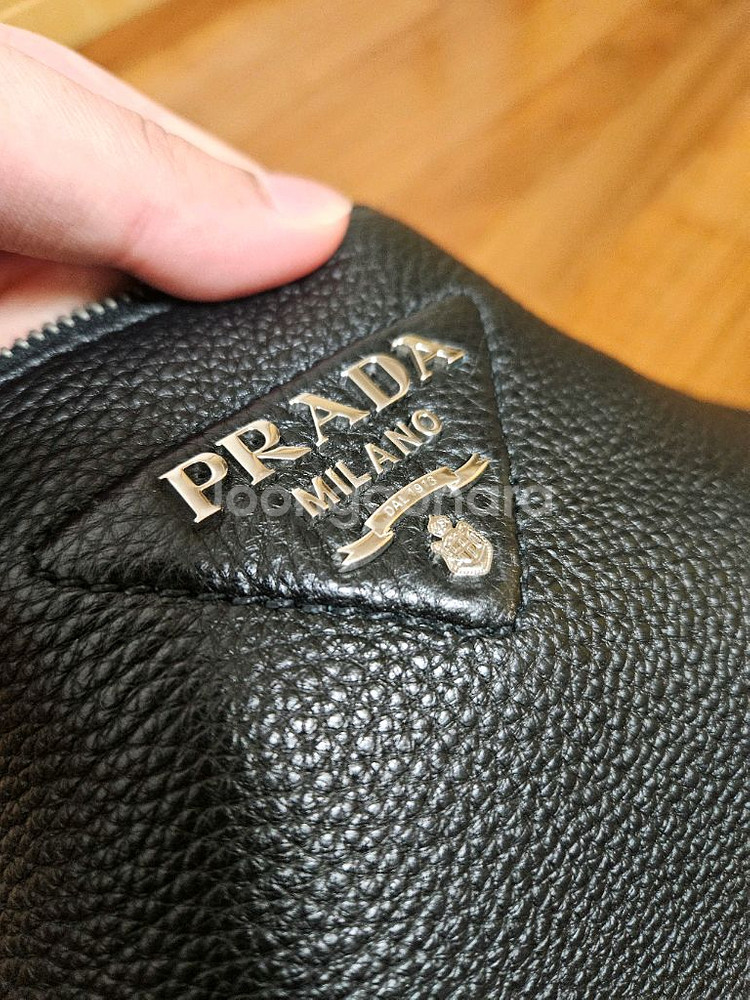 프라다 라프리마 레더 숄더백 블랙 (1BH050-2DK--2
