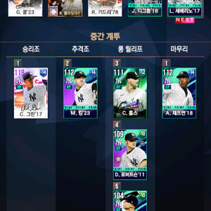 MLB 라이벌스 양키스