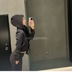 딜리셔스블랑 블랑 트레이닝셋업 차콜