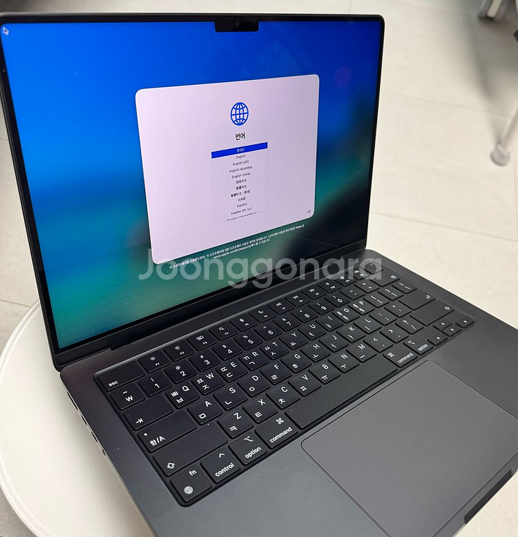 맥북 m3pro, 1tb, 18gb--4
