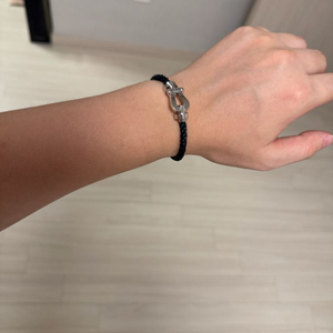 프레드 포스텐 팔찌(라지)화이트골드 17호 케이블2개