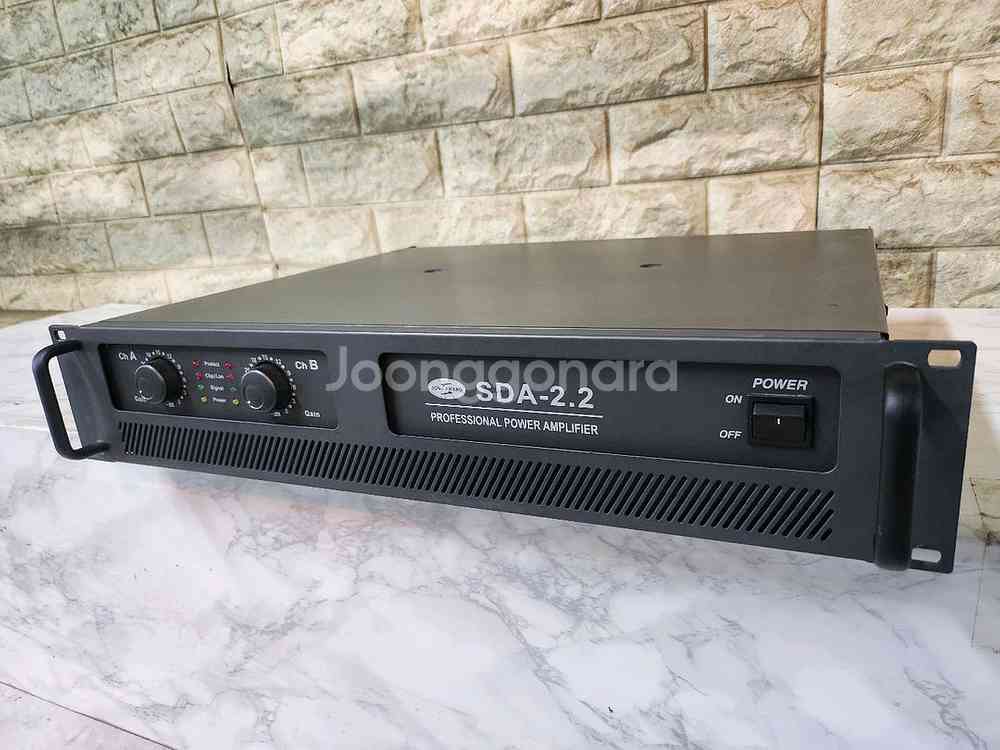 국산 동광전자, SDA-2.2 대출력 파워엠프 560W--2