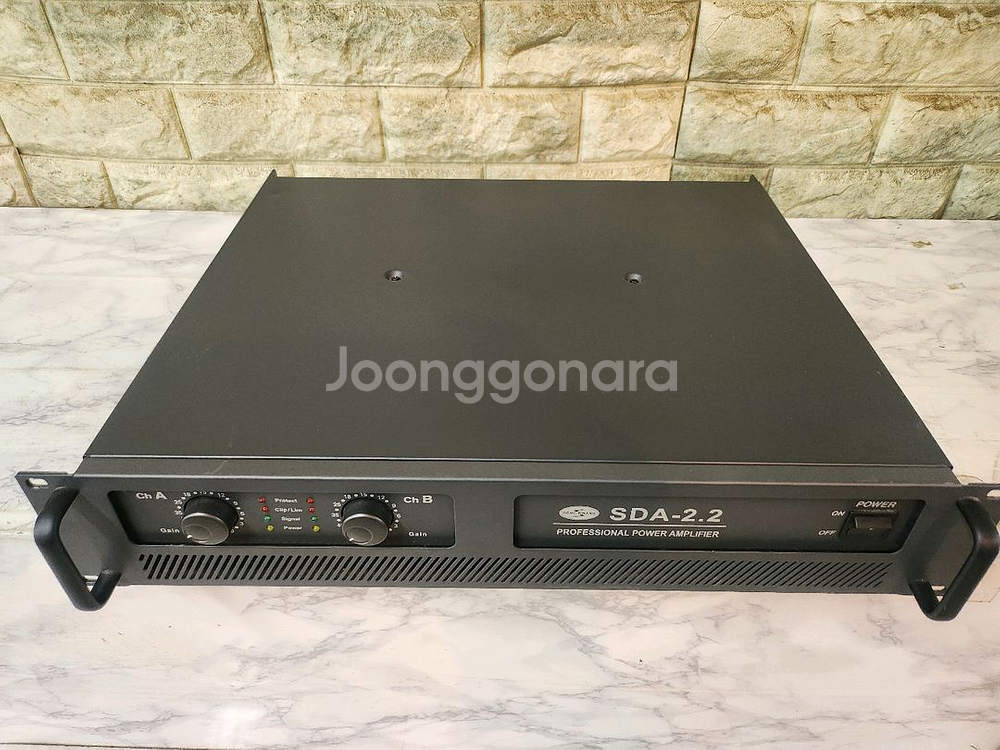 국산 동광전자, SDA-2.2 대출력 파워엠프 560W--3