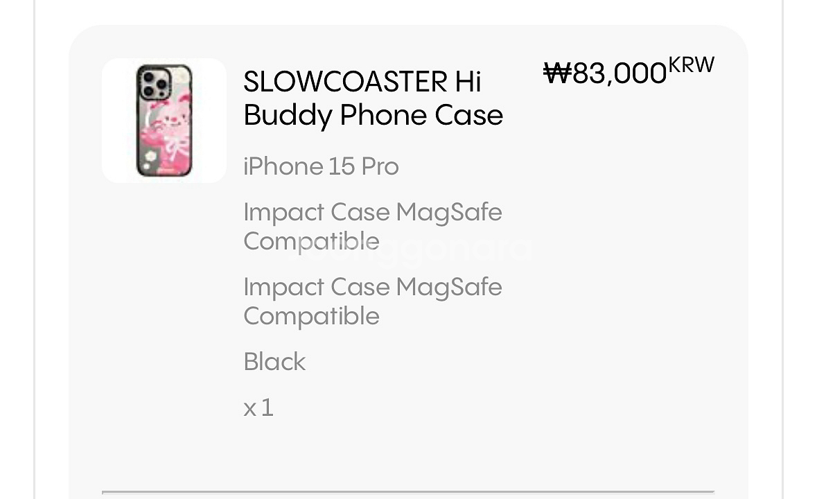 아이폰15프로 케이스티파이 슬로코스터 케이스--3