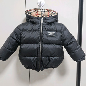 버버리 양면 패딩 12M 80cm