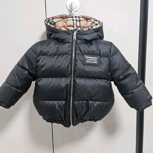 버버리 양면 패딩 12M 80cm