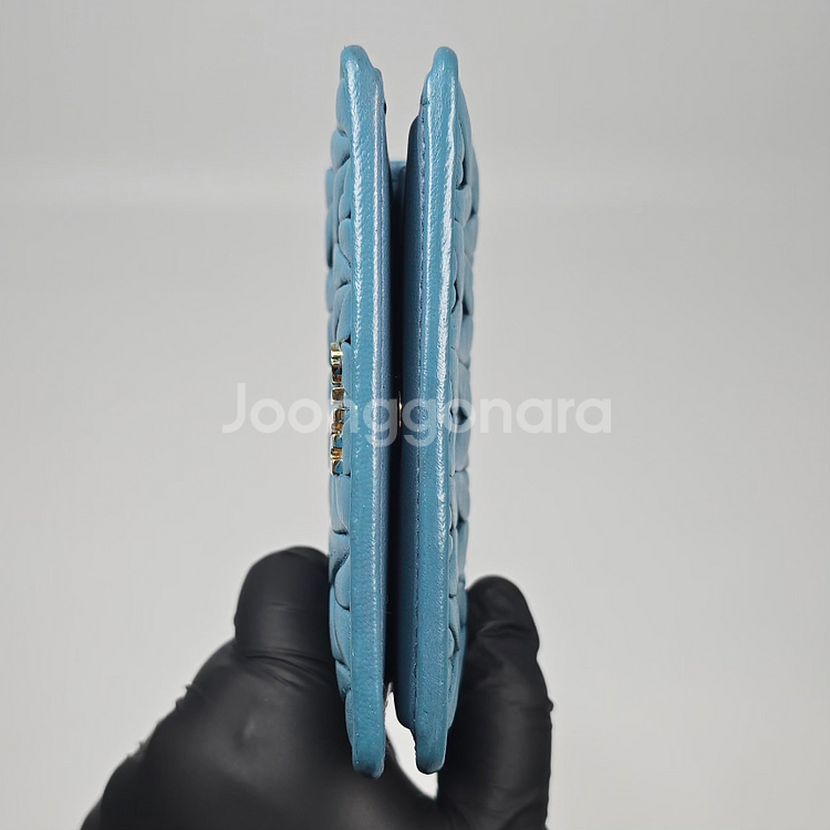 미우미우 스크래치 마테라쎄 여성 반지갑--6