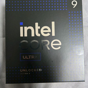 미개봉 intel 울트라 9 285k 코잇 정품 팜다