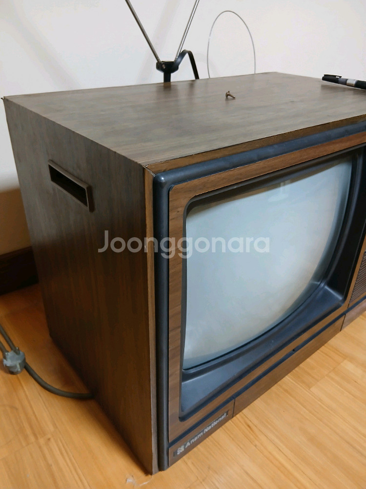 아남 CK-1666 tv 컬러방송 원년모델 박물관전시품--4