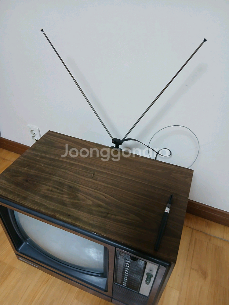 아남 CK-1666 tv 컬러방송 원년모델 박물관전시품--3