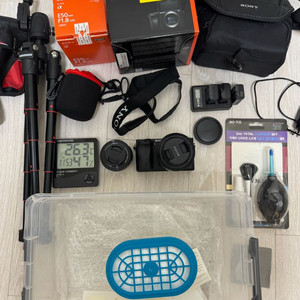 소니a6400(블랙)+번들렌즈+sel50f1.8