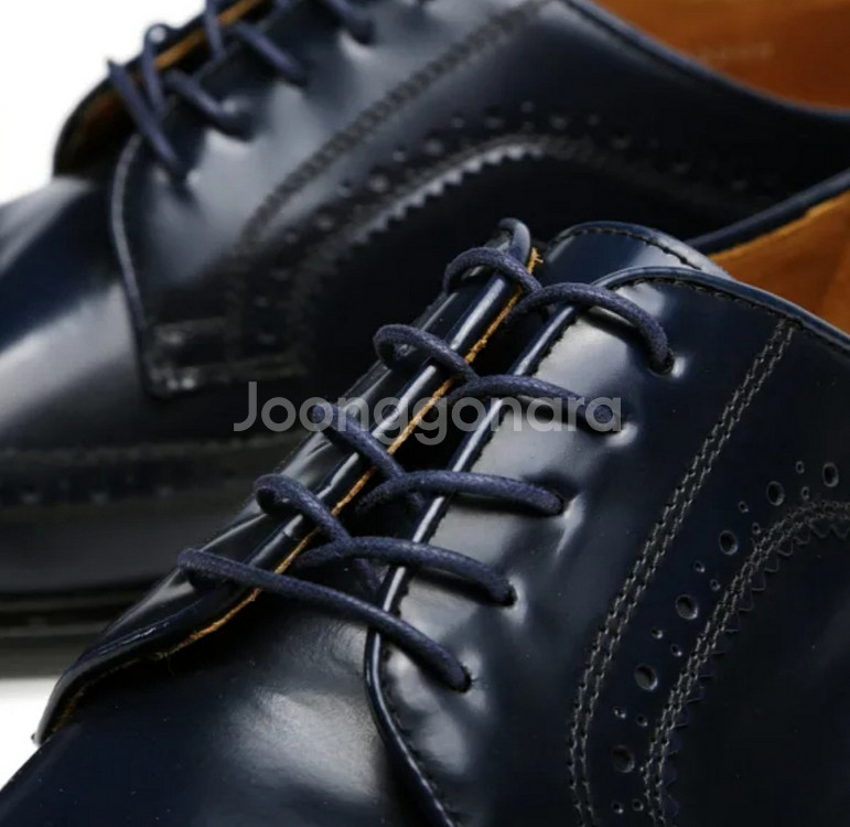 루나에비뉴7 폴스미스 블루블랙 체이스 브로그 구두 신발--1