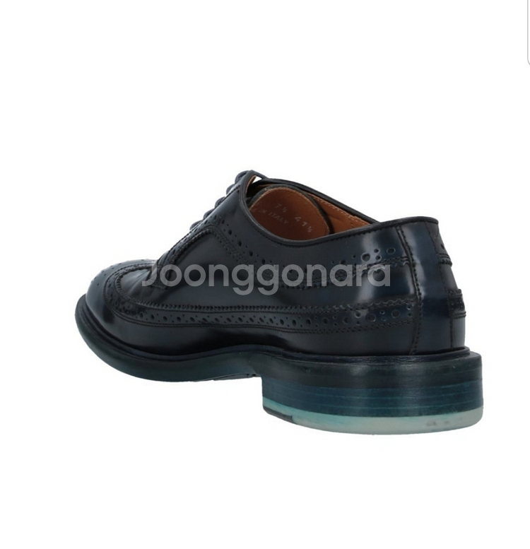 루나에비뉴7 폴스미스 블루블랙 체이스 브로그 구두 신발--2