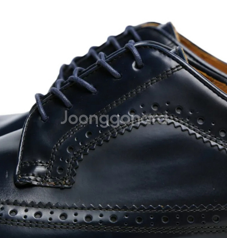 루나에비뉴7 폴스미스 블루블랙 체이스 브로그 구두 신발--3