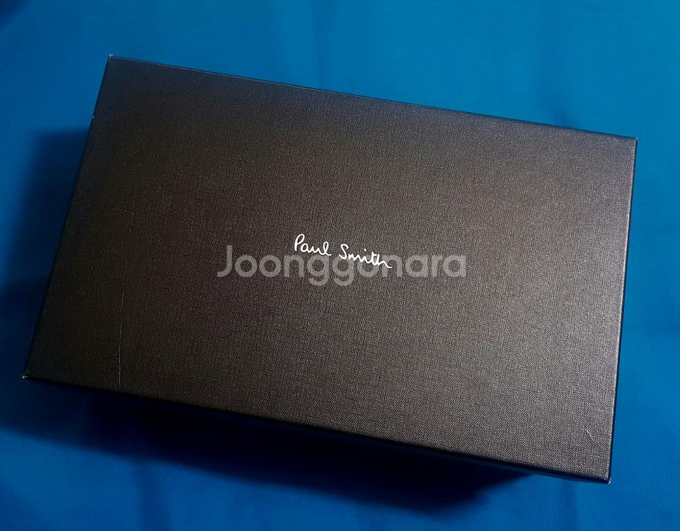 루나에비뉴7 폴스미스 블루블랙 체이스 브로그 구두 신발--7