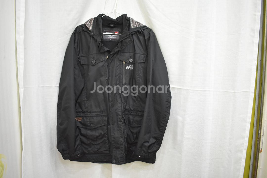 밀레 남성 바람막이 100--0