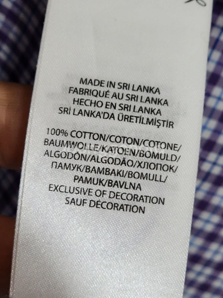 (S) 랄프로렌 폴로 셔츠 체크 남방 로고 캐주얼--4