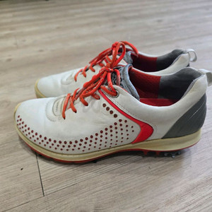 ECCO GOLF 바이움 야크가죽 골프화 38 245m