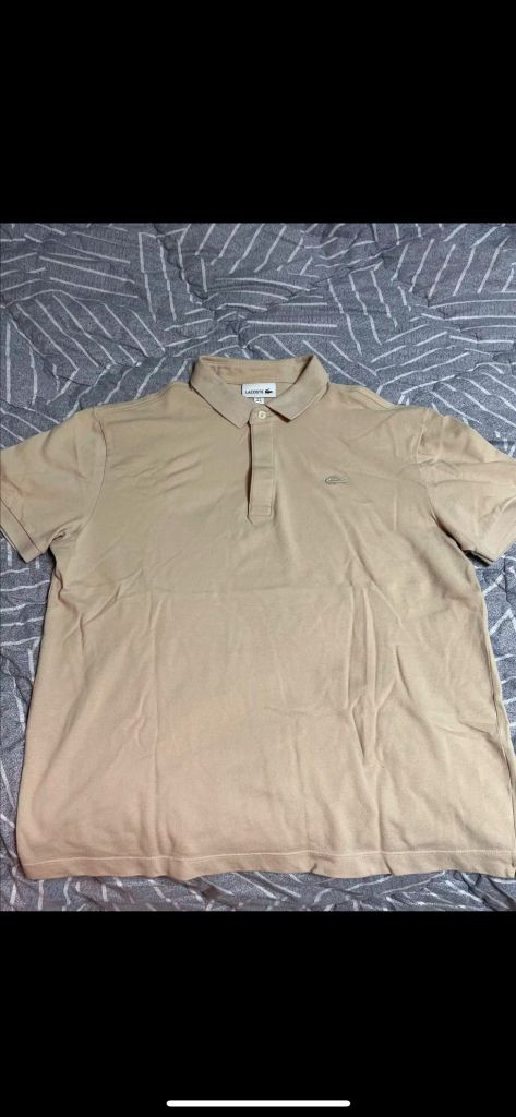 라코스테 동일방드레 파리폴로 베이지--1