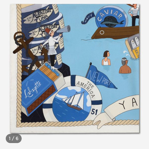 스튜디오얀 studio yarn 아호이 Ahoy 스카프