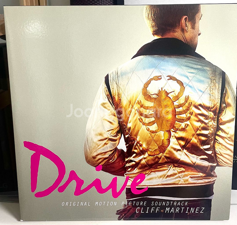영화 드라이브(라이언고슬링) LP 네온핑크컬러 바이닐--1