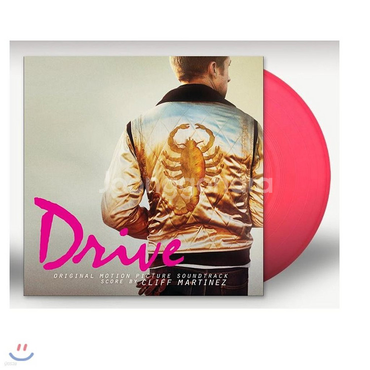 영화 드라이브(라이언고슬링) LP 네온핑크컬러 바이닐--0