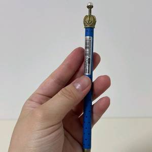 왕관 장식 0.5mm 샤프 (블루)
