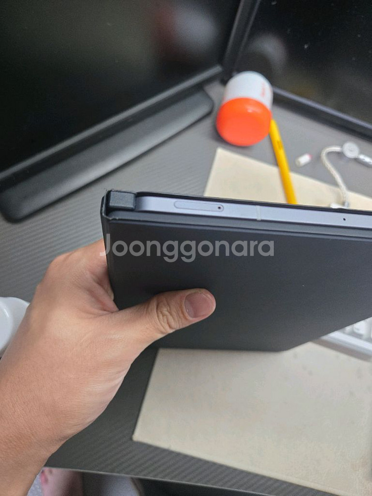갤럭시탭 s10 fe 키보드 케이스 북커버 박스x--7