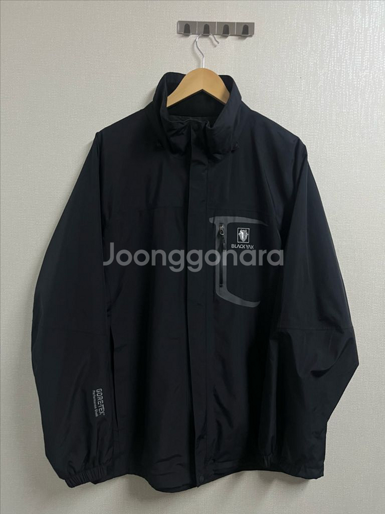 블랙야크 고어텍스 블랙 바람막이--0