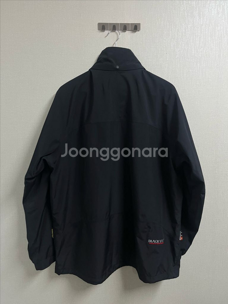 블랙야크 고어텍스 블랙 바람막이--1