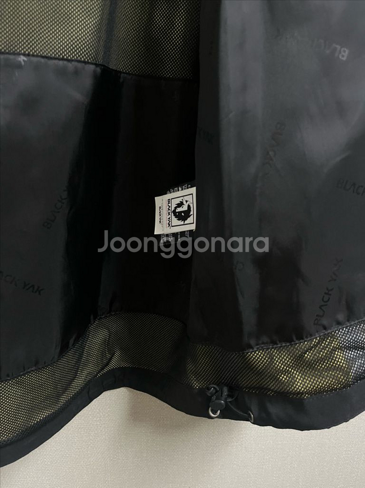 블랙야크 고어텍스 블랙 바람막이--6