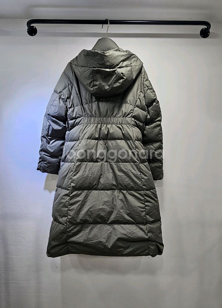 라인(LINE) 롱패딩 S(후드 털X)--8