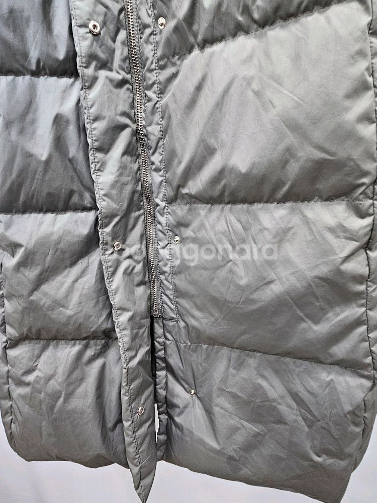 라인(LINE) 롱패딩 S(후드 털X)--6