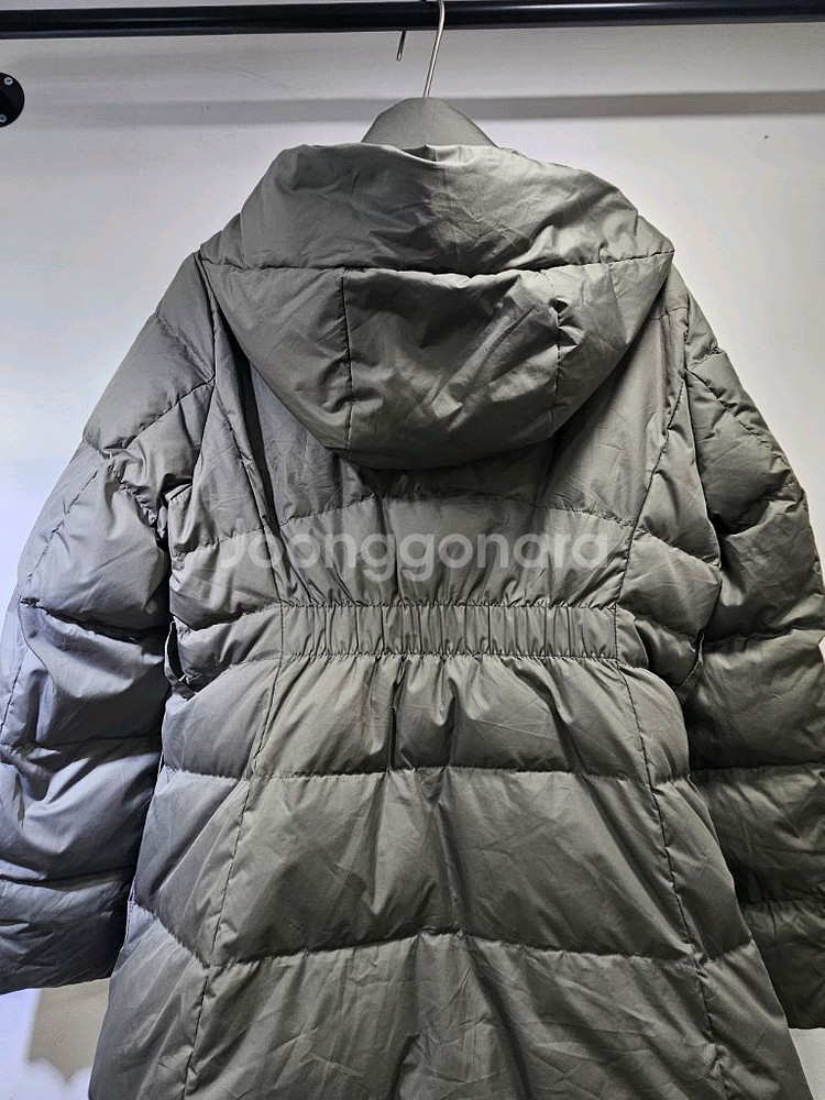 라인(LINE) 롱패딩 S(후드 털X)--9